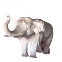 Nhận gia công điêu khắc tượng con voi bằng mút xốp giá rẻ số #1