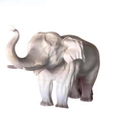 Nhận gia công điêu khắc tượng con voi bằng mút xốp giá rẻ số #1